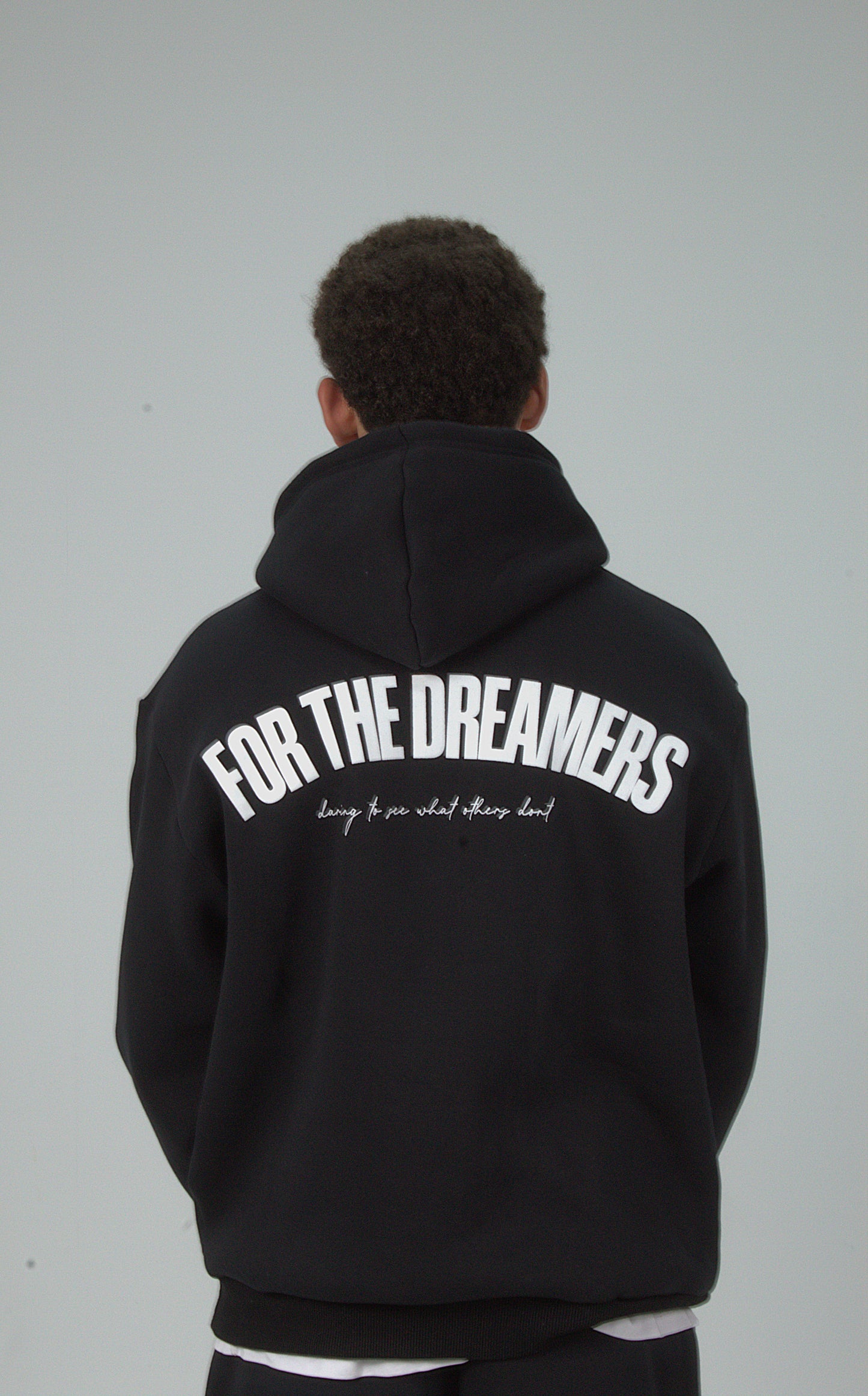 Black "For The Dreamers" Hoodie