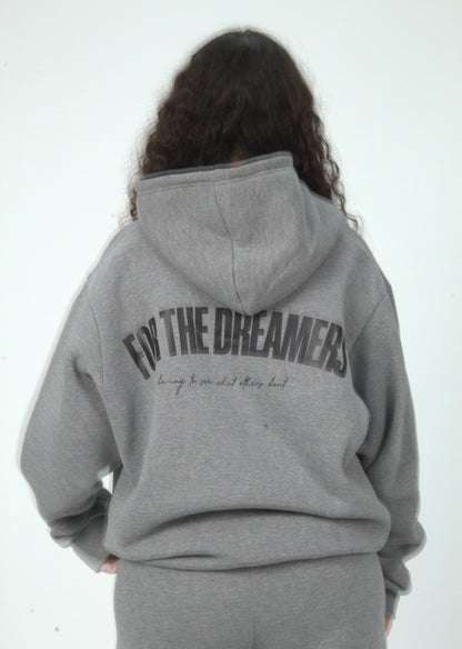 Gray "For The Dreamers" Hoodie