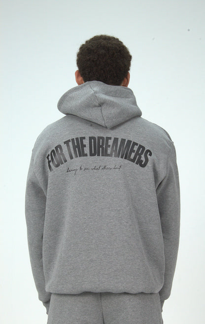 Gray "For The Dreamers" Hoodie