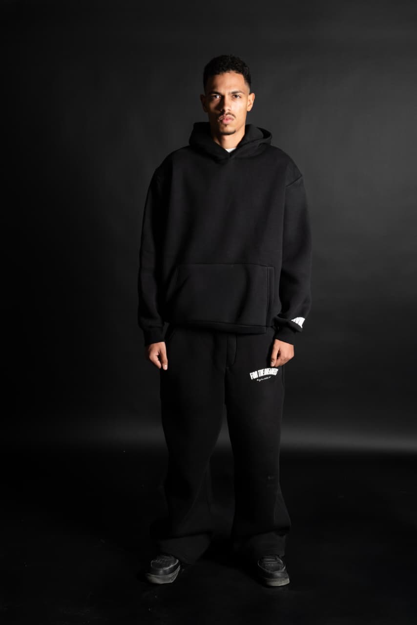 NVRDN BLK HOODIE