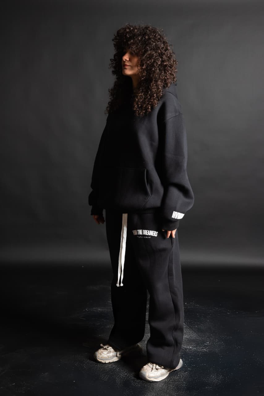 NVRDN BLK HOODIE