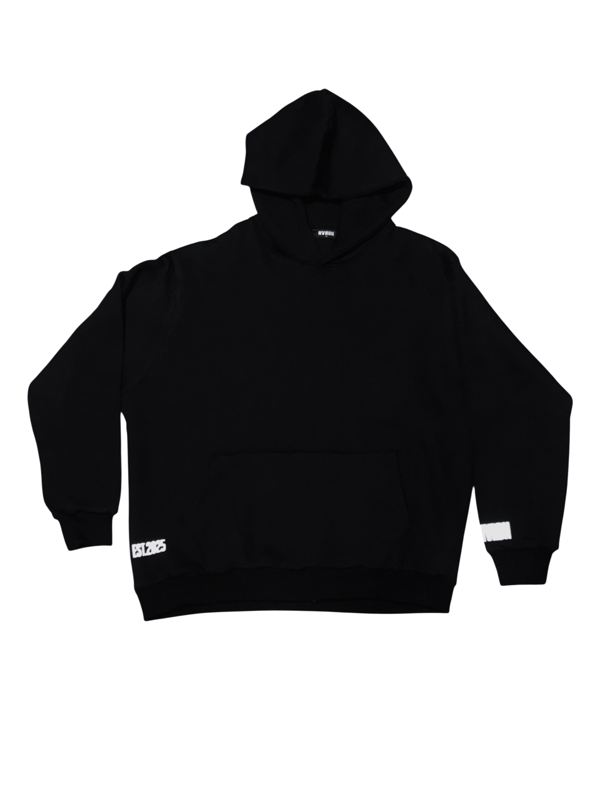 NVRDN BLK HOODIE